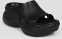 Balenciaga Rubber Slide Sandaal Crocs Samenwerking Black Dames - Thumbnail 2
