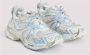 Balenciaga Neon Accent Platform Sneakers Multicolor Dames - Thumbnail 7