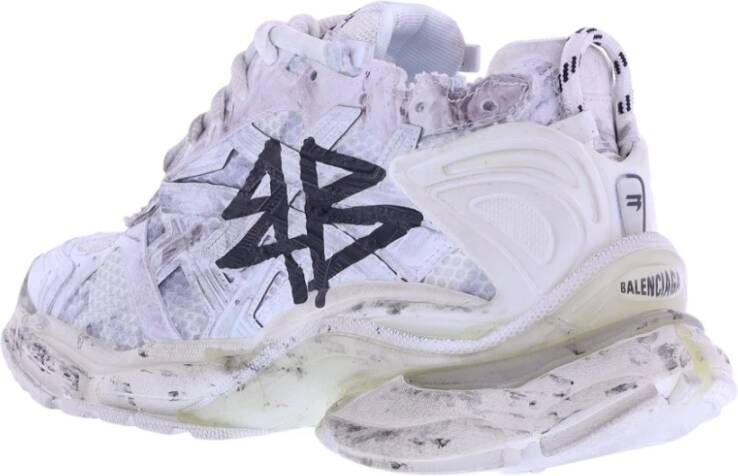 Balenciaga Runner Monocl Graffiti W Dames Sneakers Wit Dames