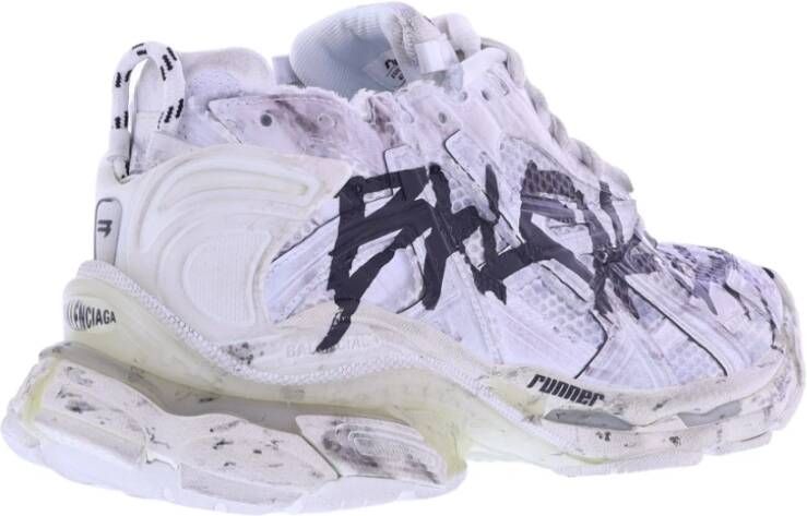 Balenciaga Runner Monocl Graffiti W Dames Sneakers Wit Dames