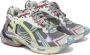 Balenciaga Runner Sneakers Gray Heren - Thumbnail 4
