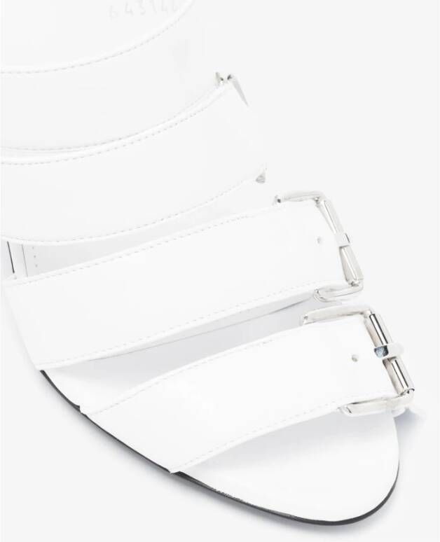 Balenciaga Verhoog je zomergarderobe met prachtige hoge hak sandalen Wit Dames