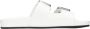 Balenciaga Leather slides Wit Dames - Thumbnail 3