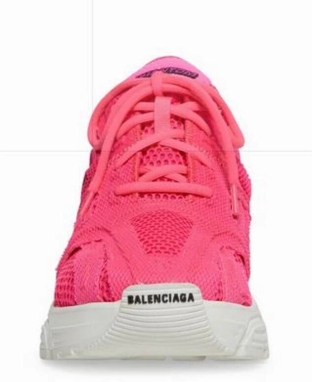 Balenciaga Phantom Twee-Tinten Sneaker voor Dames in Fluorescerend Roze Dames