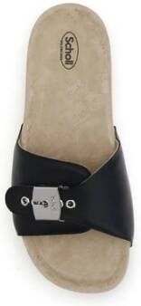 Balenciaga Scholl Platte Sandalen met Leren Band