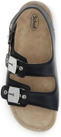 Balenciaga Scholl Platte Sandalen met Verstelbare Banden