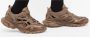 Balenciaga Sneakers van Gerecycled Mesh met Trackafdruk Beige Dames - Thumbnail 5