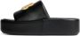 Balenciaga Rise Slides Black Dames - Thumbnail 3