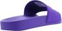 Balenciaga Stijlvolle Rubberen Sliders voor Dames Paars Dames - Thumbnail 3