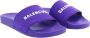 Balenciaga Stijlvolle Rubberen Sliders voor Dames Paars Dames - Thumbnail 4