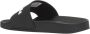 Balenciaga Zwarte Rubberen Sandalen Highlights Open Teen Black Heren - Thumbnail 5