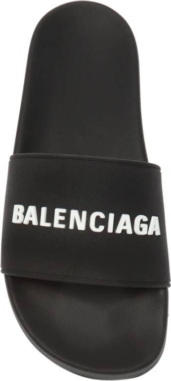 Balenciaga Sliders Zwart Heren