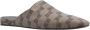 Balenciaga Monogram Cosy Mules in Dark Mink Brown Dames - Thumbnail 4