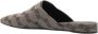 Balenciaga Monogram Cosy Mules in Dark Mink Brown Dames - Thumbnail 5