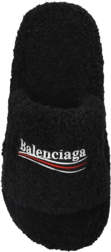 Balenciaga Slippers met logo