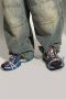 Balenciaga Chunky Sole Reflecterende Sneakers Multicolor Heren - Thumbnail 6