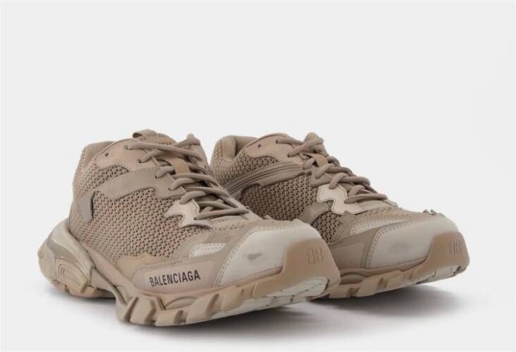 Balenciaga Beige Mix Track.3 Sneakers Beige Dames