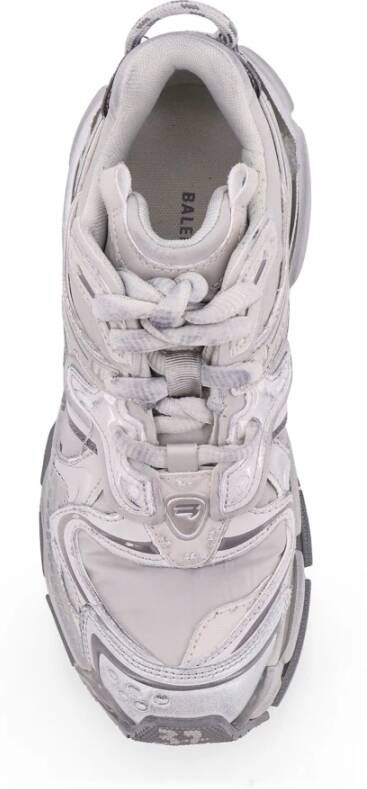 Balenciaga Sneakers met letterlogo en nylon leer