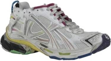 Balenciaga Sneakers met Textuur Platform en Geweven Design Multicolor Heren
