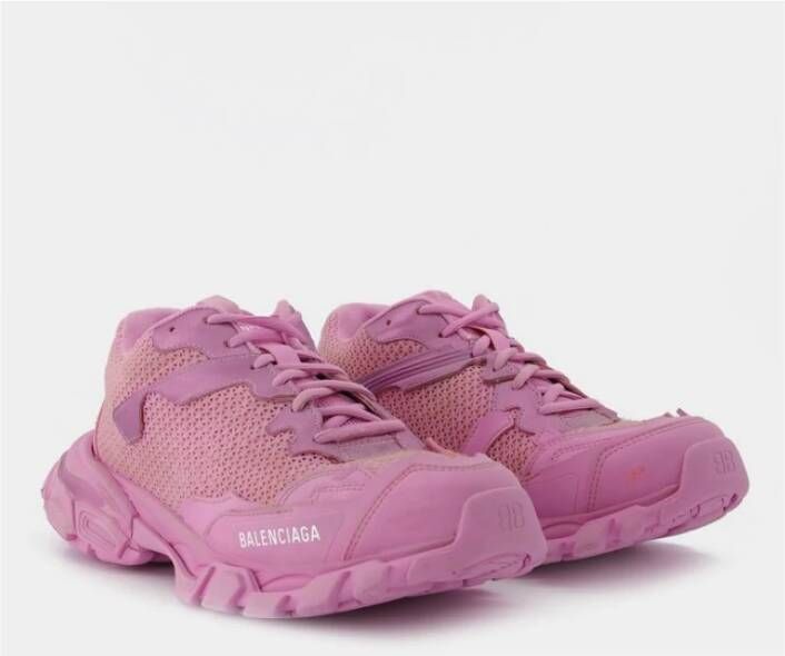 Balenciaga Roze Track.3 Sneakers Roze Dames