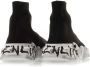 Balenciaga Speed 2.0 Graffiti Sneakers Multi Black Unisex - Thumbnail 9