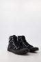 Balenciaga Paris High Top Sneakers Canvas Zwart - Thumbnail 4