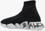 Balenciaga Speed 2.0 Graffiti Sneakers Multi Black Unisex - Thumbnail 6