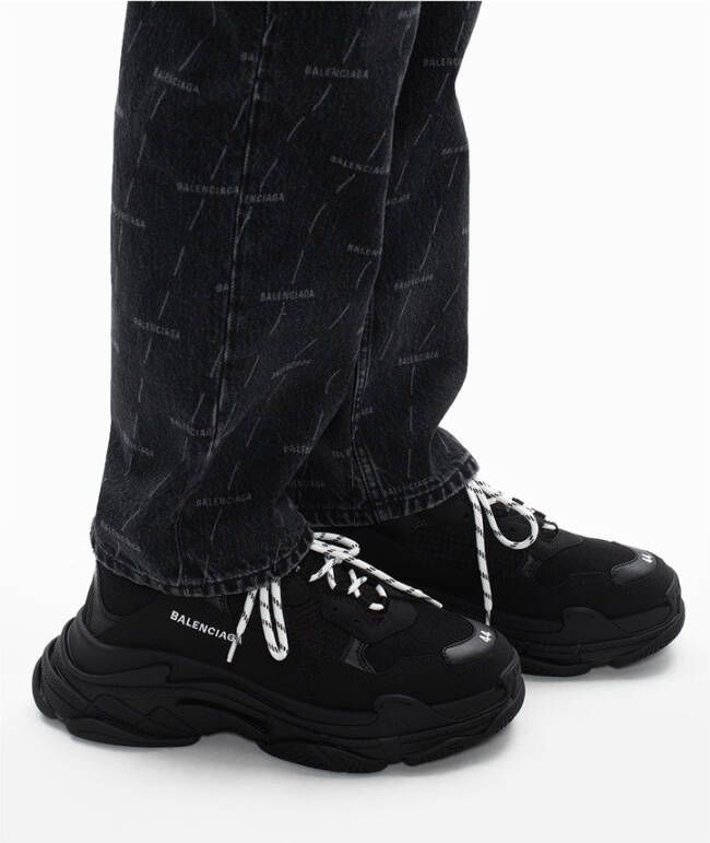 Balenciaga Triple S sneakers Zwart Heren