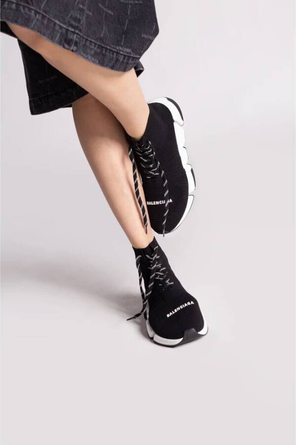 Balenciaga Speed 2.0 Lace Up sneakers Zwart Dames