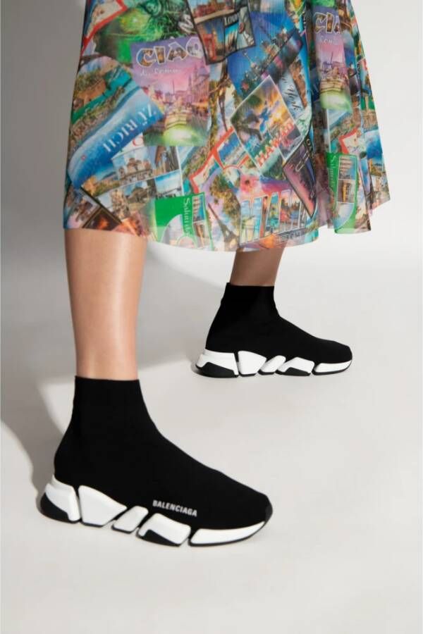 Balenciaga Speed 2.0 LT sok-sneakers Zwart Heren