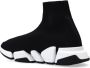 Balenciaga Zwarte Witte Speed 2.0 Sneaker voor Heren Black Heren - Thumbnail 4