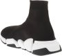 Balenciaga Zwarte Witte Speed 2.0 Sneaker voor Heren Black Heren - Thumbnail 5
