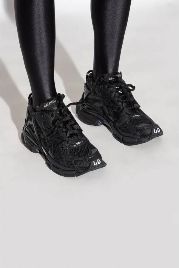 Balenciaga Runner Sneakers Black Dames
