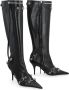 Balenciaga Noir Black Aged Nikel Lambskin Laarzen Black Dames - Thumbnail 4