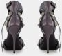 Balenciaga Studded Leren Sandalen met Metallic Afwerking - Thumbnail 2