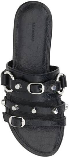 Balenciaga Studded Platte Sandalen