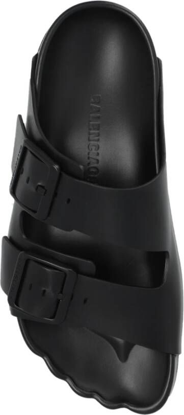 Balenciaga Sunday Slides Black Dames