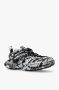 Balenciaga Zwart & Wit Track Sneakers Black Heren - Thumbnail 5
