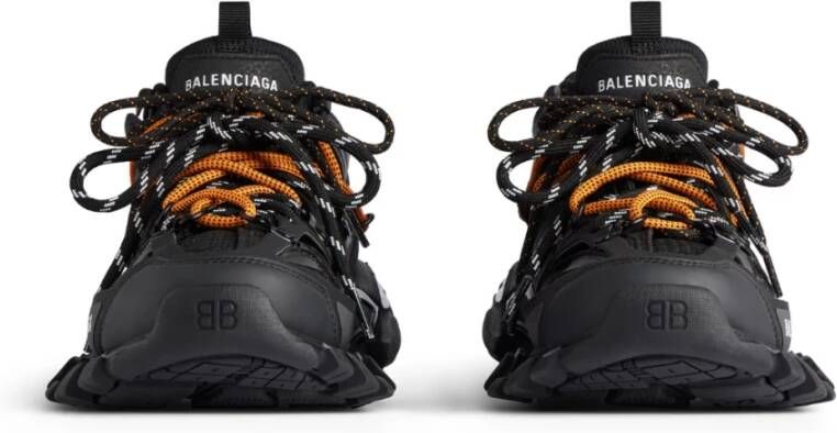 Balenciaga Trail Laces Sneaker Zwart Oranje