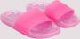 Balenciaga Transparante Zwembad Slippers Pink Dames - Thumbnail 3