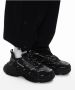 Balenciaga Triple S Allover Logo Sneakers Zwart Heren - Thumbnail 5