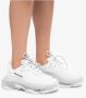 Balenciaga Triple S Clear Sole Sportschoenen White Dames - Thumbnail 5