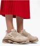 Balenciaga Clear Sole Triple S Sneakers Beige Dames - Thumbnail 6