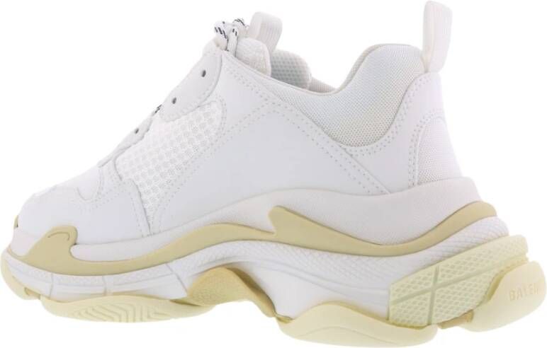 Balenciaga Triple S Sneaker Lf Not Washed Wit Dames