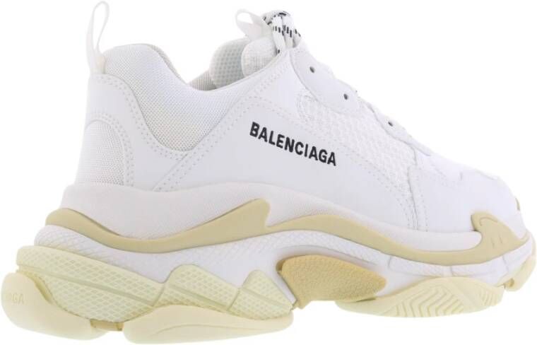 Balenciaga Triple S Sneaker Lf Not Washed Wit Dames