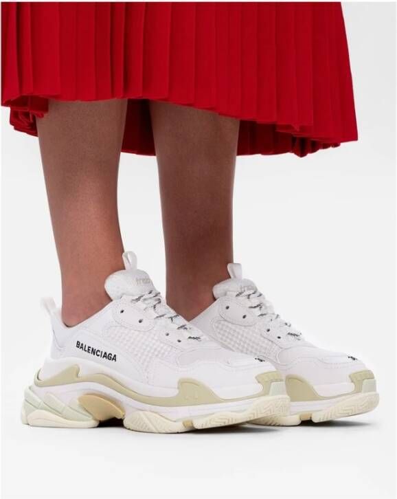 Balenciaga Triple S Sneaker Wit Dames