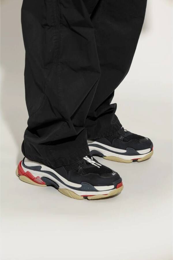 Balenciaga Triple S Sneakers Black Heren