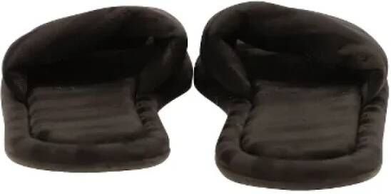 Balenciaga Vintage Pre-owned Canvas sandals Black Dames