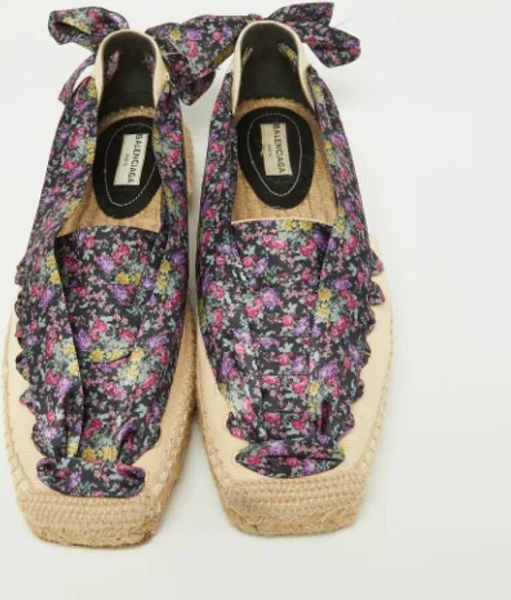 Balenciaga Vintage Pre-owned Canvas sandals Multicolor Dames