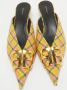 Balenciaga Vintage Pre-owned Canvas sandals Yellow Dames - Thumbnail 3